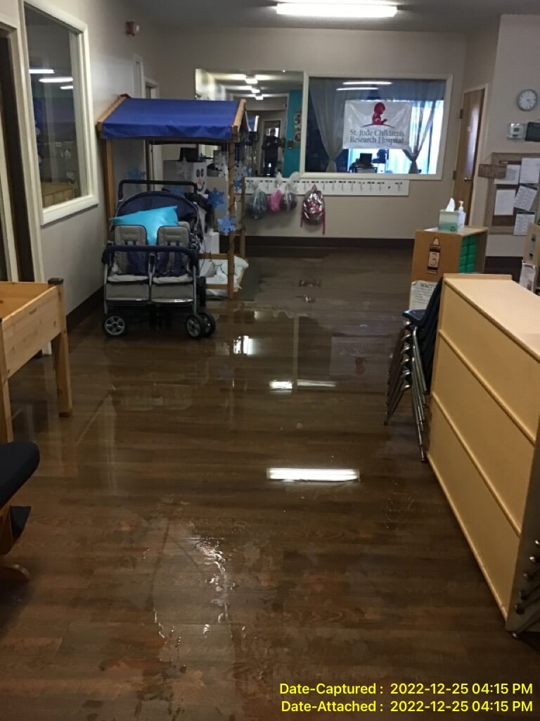 Emergency Water Damage Service At Commercial Building in Nashville Tennessee